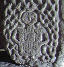 Saxon cross (detail)